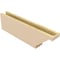 Ekena Millwork 4in. W x 8in. H x 28in. L Burlington Woodgrain TimberThane Rafter Tail, Primed Tan RFTUR04X08X28BURRCPR - alternate 3